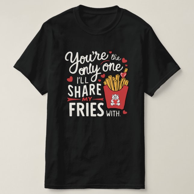 Den jag ska  min färja med fina Valentineser T Shirt (Design framsida)