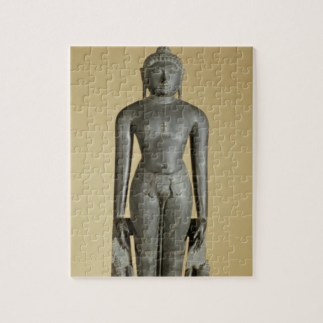 Den Jain Tirthankaraen, Parsvanatha, Rajasthan, Pussel (Vertikal)