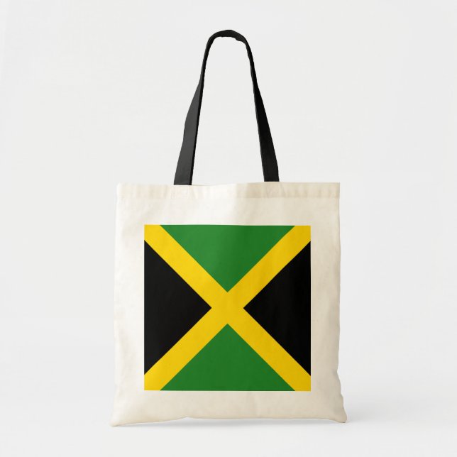 Den Jamaica flagga hänger lös Tygkasse (Framsidan)