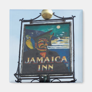 Den Jamaica gästgivargårdpuben undertecknar Magnet