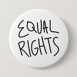 Den jämbördiga rättigheter klämmer fast knapp