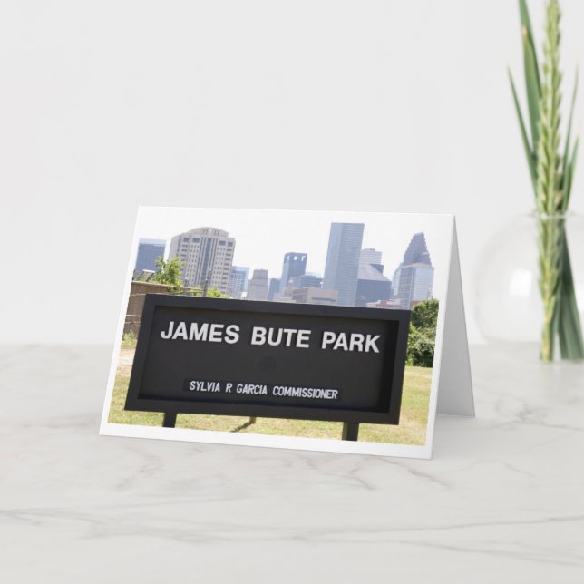 Den James buten parkerar Kort (Framsida)