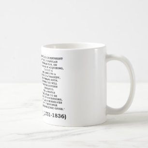 Den James Madison kunskapsför evigt reglerar Kaffemugg