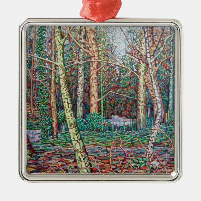 Den Januari vägen Julgransprydnad Metall (Framsidan)