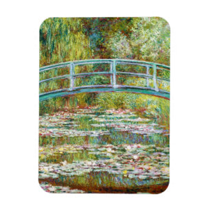 Den japanska bron 1899 Claude Monet Magnet