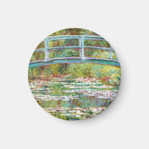 Den japanska bron 1899 Claude Monet Magnet