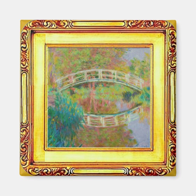 Den japanska bron, Monet, Magnet (Framsidan)