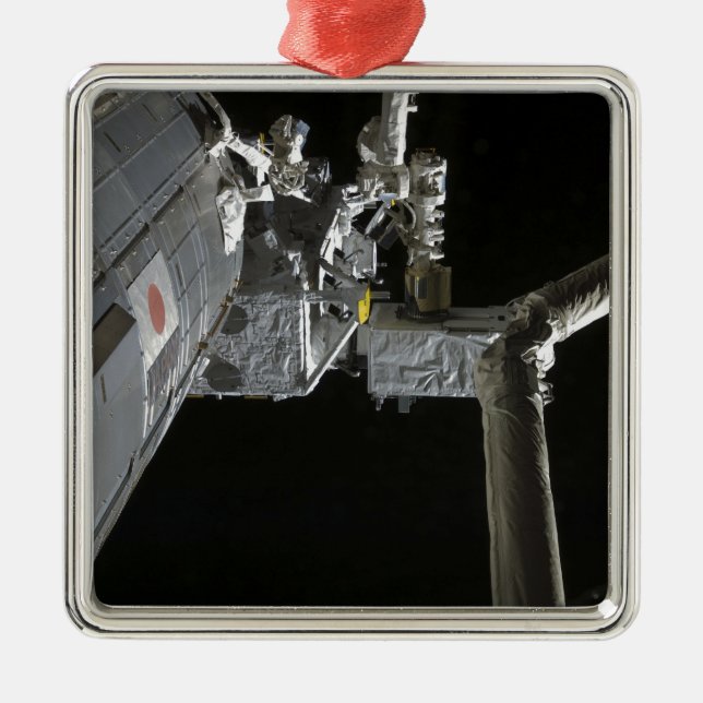 Den japanska experimentaren Modu-arm:s robotiska Julgransprydnad Metall (Framsidan)