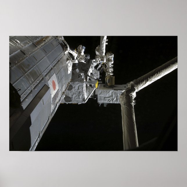 Den japanska experimentaren Modu-arm:s robotiska Poster (Framsidan)