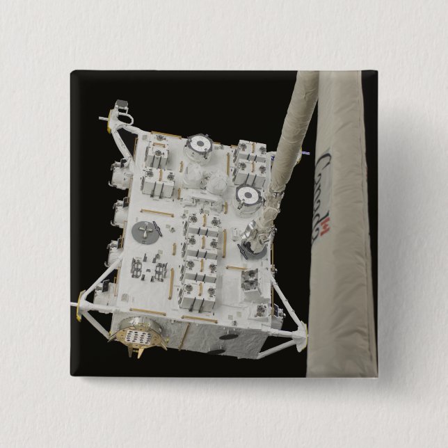 Den japanska experimentmodulen Exposed Facility 2 Knapp (Framsida)