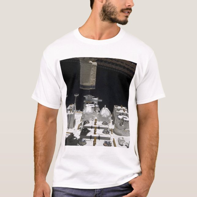 Den japanska försöksmodulen Exposed Facility Tee Shirt (Framsida)