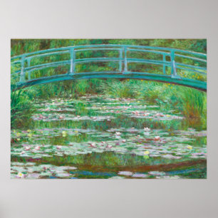 Den japanska fotbollen av Claude Monet Poster