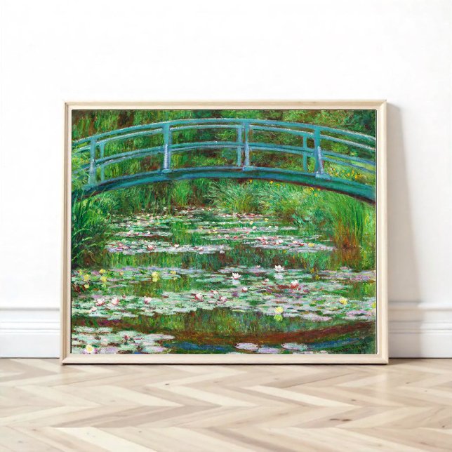 Den japanska fotbollen av Claude Monet Poster (Skapare uppladdad)