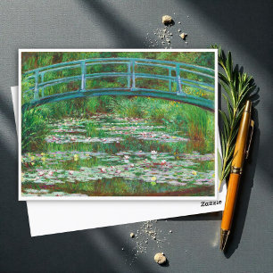 Den japanska fotbollen av Claude Monet Vykort