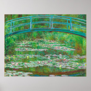 Den japanska fotbollen Claude Monet Poster