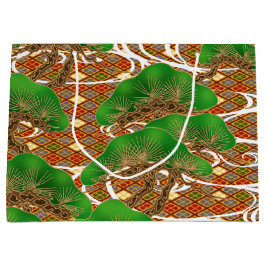 Den japanska Kimonomönstergåvan hänger lös