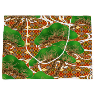 Den japanska Kimonomönstergåvan hänger lös