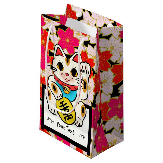 Den japanska Kimonomönstergåvan hänger lös SAKURA (Framsidan Vinklad)