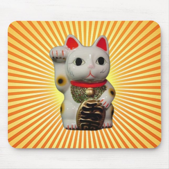 Den japanska lyckliga musen för katten MANEKI NEKO Musmatta (Framsidan)