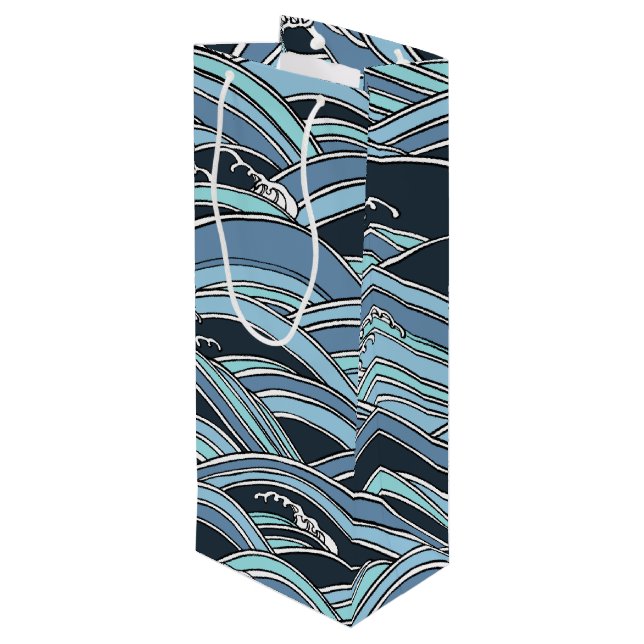 den japanska mönstergåvan hänger lös (Baksidan Vinklad)