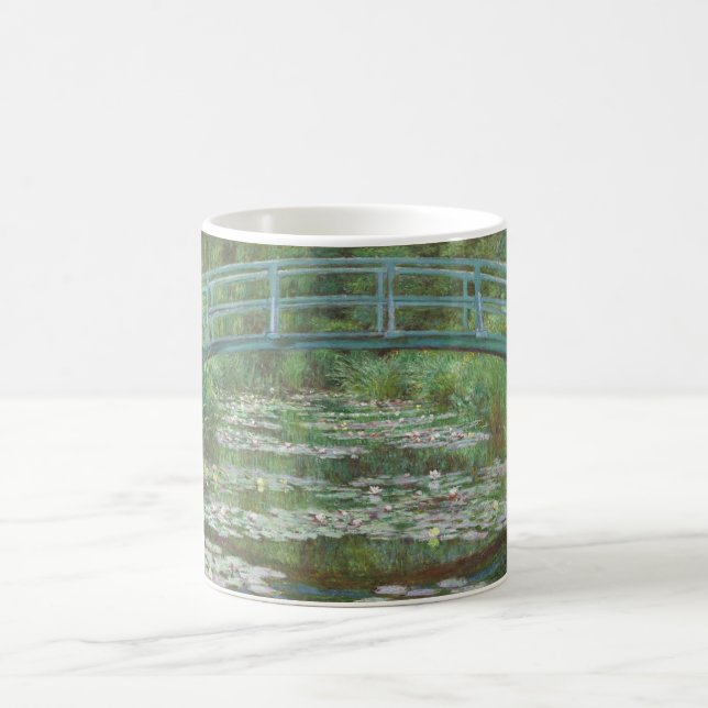 Den japanska spången av Monet (1899) Kaffemugg (Center)