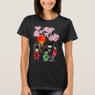 Den japanska turistdagen i Cute Doll Day Girls Day T Shirt