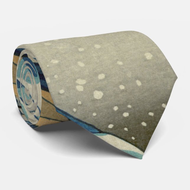 Den japanska underbaren vinkar av Kanagawa vid Slips (Rullad)