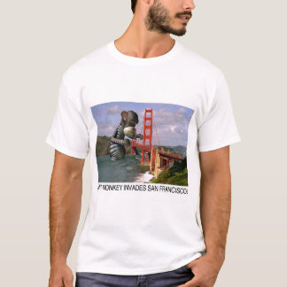 Den jätte- apan invaderar San Francisco (T-tröja) T Shirt