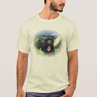 Den jätte- schnauzeren når fram till Nirvana T-shirt