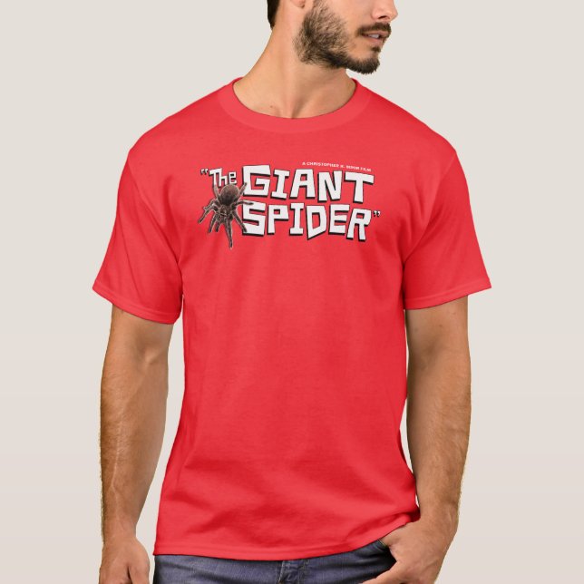 Den jätte- spindelT-tröja Tee Shirt (Framsida)