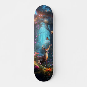 Den jättelika skogen i Mystical Oasis Mini Skateboard Bräda 18,5 Cm