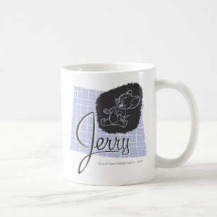 Den Jerry svarten och blått skrivar Kaffemugg