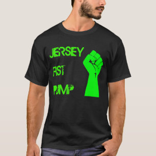Den Jersey näven pumpar T-tröja Tröja