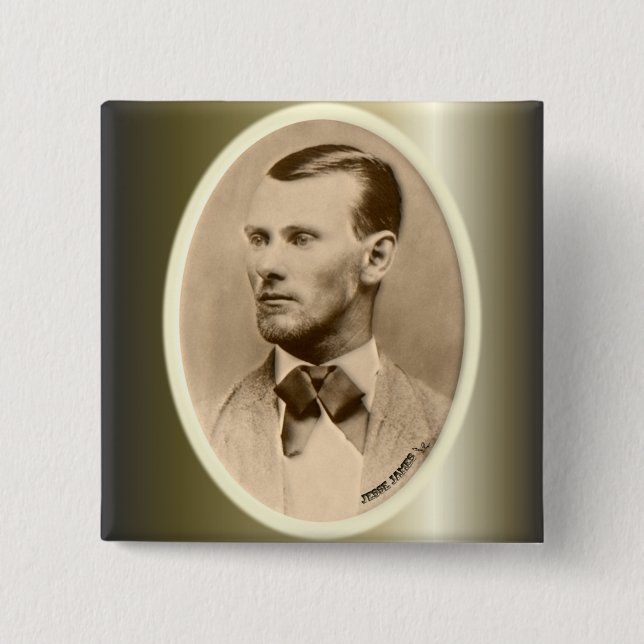 Den Jesse James fredlösen packar ihop rånaren Knapp (Framsida)