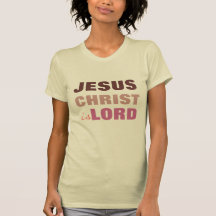 Den Jesus Kristus är lorden, kristen t-skjorta