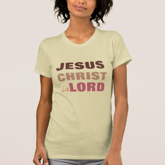 Den Jesus Kristus är lorden, kristen t-skjorta T-shirt