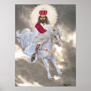 Den Jesus Kristus understöder kommande Poster