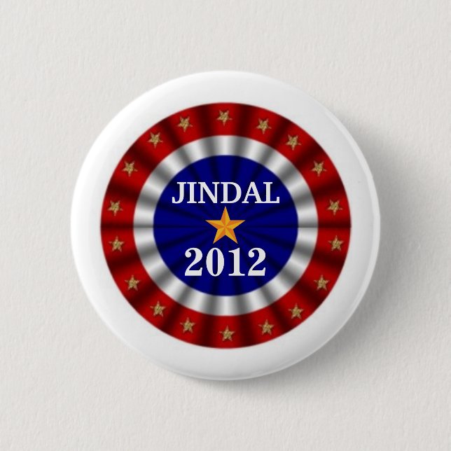 Den Jindal 2012 kampanjen knäppas Knapp (Framsida)