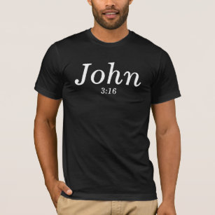 Den JOHN 3:16 skräddarsy det T Shirt