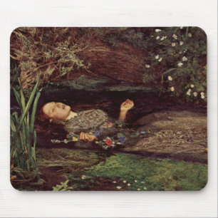 Den John Everett Millais Ophelia musen vadderar Musmatta