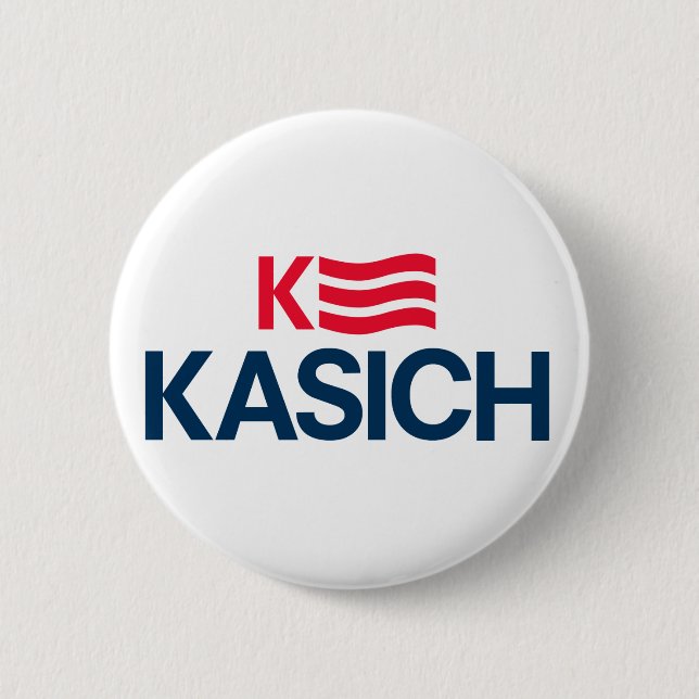 Den John Kasich 2016 kampanjen knäppas - 2,25" Knapp (Framsida)