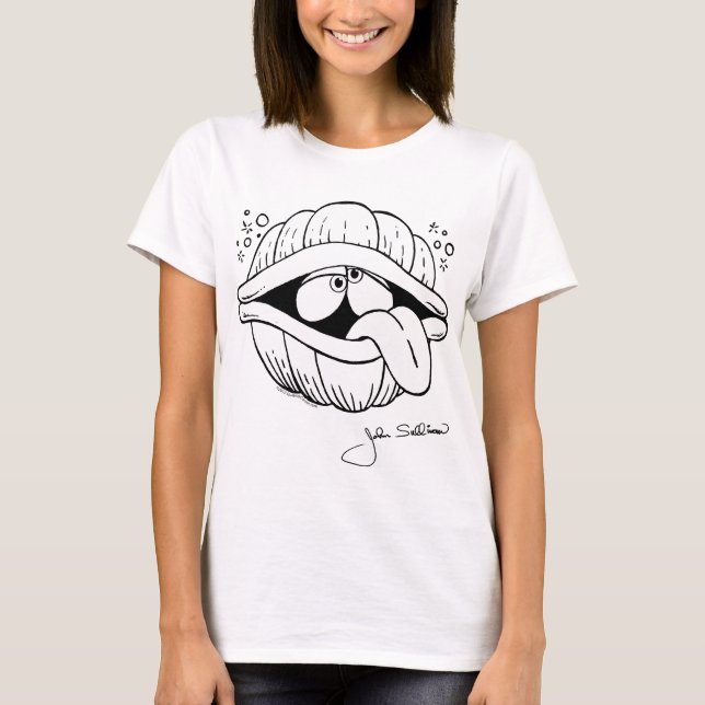 Den John Sullivan klassikerquahogen Tee Shirt (Framsida)