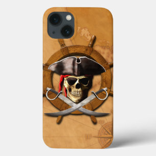 Den Jolly Roger piraten rullar