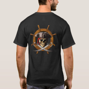 Den Jolly Roger piraten rullar Tee