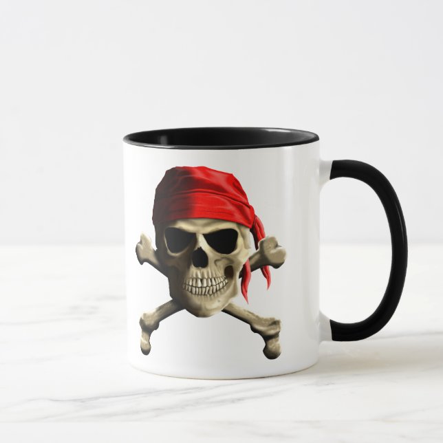 Den Jolly Rogeren Mugg (Höger)