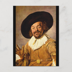 Den Jolly Toper', en Franz Hals_Dutch styr Helg Vykort