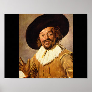 Den Jolly Toper', en Franz Hals_Dutch styr Poster
