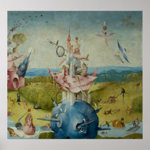 Den jordens trädgård poster