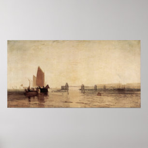 Den Joseph Mallord turner - kedja pir, Brighton Poster