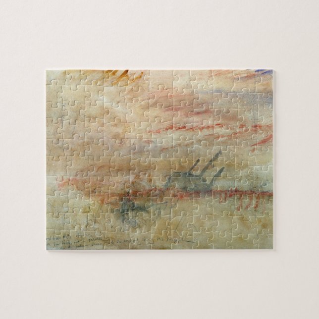 Den Joseph Mallord William turner | förlorade till Pussel (Horisontell)